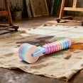 thumbnail image 3 of 2025 Rainbow Painting Roller Easy Grip Ergonomic Handle With 10 Design Non Stick Roller For Art Rhinestone Embroidery & DIY, 3 of 4
