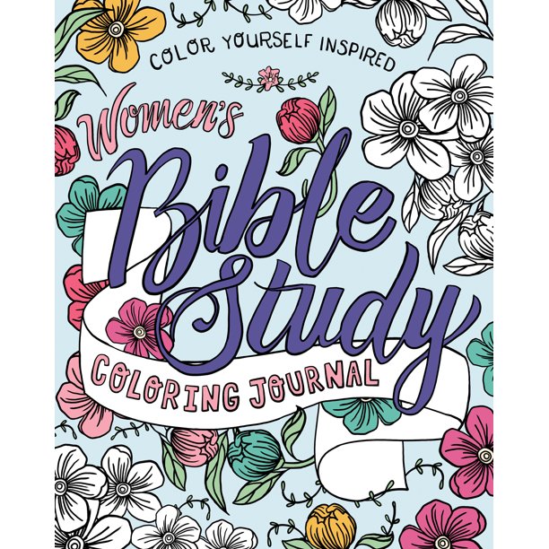 Color Yourself Inspired Women's Bible Study Coloring Journal