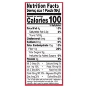 Once Upon a Farm Organic Refrigerated Baby Food Rasp-Pear-y Kale Smart Blend, 3.5oz Pouch