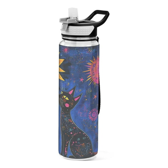 BZSMCE Sport Bottle Celestial Dreams Outdoor sports Water Bottle Size: 10.4x3in