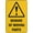Warning Sign 3, variant on Beware of Moving Vehicles Caution Sign 8"x12" - Site Security Metal, Danger Alert, Indoor Outdoor Use