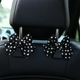 thumbnail image 4 of xaoyunyn Car Seat Organizer Hook-Easy Install Headrest Hanger for Purses,Bags,Coats,Hats,Umbrellas- s Cars,SUVs,Trucks-Cute Bow Design, 4 of 7