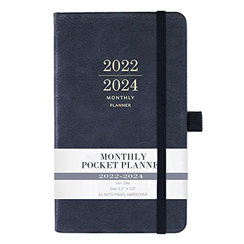 Monthly Pocket Planner/Calendar with Pen ... 2022-2024 Pocket Planner/Calendar 