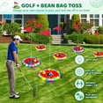 thumbnail image 3 of Set de golf TERRAMUS con 6 objetivos LED, 2 palos y 18 pelotas, 3 of 9