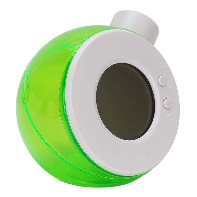 Creative LED Digital Alarm, Unique Water Powered Design Enduring and Multifunctional Quiet Green Water Energy Clock for Nightstand Bedroom