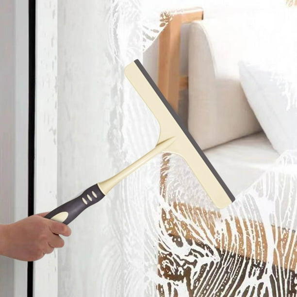 Limpiador de vidrio para ducha, puerta, baño, azulejos y espejos, limpiacristales para ventanas, limpiacristales de goma, herramientas de limpieza (botella)