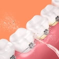 thumbnail image 2 of Irrigador Oral Portátil Bitvae Irrigador bucal inalámbrico, hilo dental de agua para dientes IPX7, hilo dental de agua impermeable, limpiador de dientes recargable por USB, púas dentales de agua, 3 mo, 2 of 8