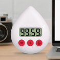 thumbnail image 5 of Digital Bathroom Clock Waterproof Shower Clock Timer Temperature Humidity Visual Countdown Timer Wall Clock White, 5 of 5