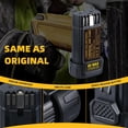 thumbnail image 4 of Persever 2Pack 3000mAh 8V DCB080 Li-on Battery Replacement for Original 8Volt Battery DW4390 DCF680 DCF680N1 DCF680N2 DCF680G2,Compatible with Cordless Power Tools, 4 of 8