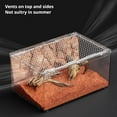 thumbnail image 2 of Tarantula Enclosure, Plastic Terrarium, Reptile breeding box, Dubia Roach Container for Bearded Dragon Lizard Spider Gecko, 2 of 8