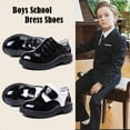 thumbnail image 3 of Yunkctuk Boys and Girls Wear Formal Loafers With Flat Oxford Shoes, Classic Children's Leather Shoes, Comfortable and Breathable Leather Shoes for Boys and Girls., 3 of 6