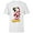 White, variant on Disney Santa Mickey Mouse Holiday - Short Sleeve T-Shirt for Kids -Customized-White
