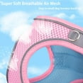 thumbnail image 6 of Soft Small Dog Harness and Leash Set Mesh Puppy Harnesses Leash Easy Walk Dog Harness Vest Adjustable Reflective No Pull Dog Harnesses for Small Dogs Cats, 6 of 7