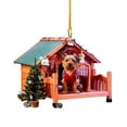 thumbnail image 1 of LSLJS Christmas Decoration Supplies, Farm Christmas Pendant Toys Christmas Tree Pendant Gifts Farm Theme Christmas Decoration Props, Christmas Decorations, 1 of 2