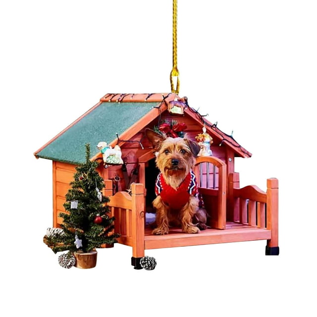 LSLJS Christmas Decoration Supplies, Farm Christmas Pendant Toys Christmas Tree Pendant Gifts Farm Theme Christmas Decoration Props, Christmas Decorations