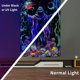 thumbnail image 5 of Tapiz de calavera con luz negra, tapices reactivos a los rayos UV, sol y luna, tapiz de esqueleto de mago gótico, tapiz de bruja colorido, tapiz de árbol vertical hippie para dormitorio (73x 95CM, 5 of 5