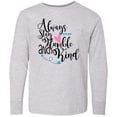 thumbnail image 3 of Inktastic Always Stay Humble and Kind Long Sleeve Youth T-Shirt, 3 of 5