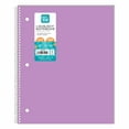 Pen+Gear Poly 1Subject Notebook, College Ruled, 9" x 11", 100 Sheets
