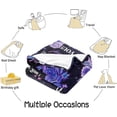 thumbnail image 7 of Yibo Dad Gifts for Men Blanket Flannel Soft and Comfortable Anti-static Bed Sofa Blanket, 7 of 7