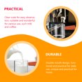 thumbnail image 3 of MasteelfCA 2pcs Scale Measuring Glass Coffee Cup Baking Measuring Cup Wooden Handle Milk Cup, 3 of 9