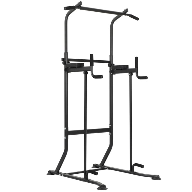 HONITANO Barra de Dominadas con Soporte de Suelo Ajustable para Entrenamiento de Fuerza en Casa