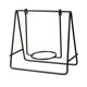 thumbnail image 1 of Base de bola de cristal, soporte para bolas, manualidades, adornos estables y resistentes, soporte para esferas. Negro, 1 of 9