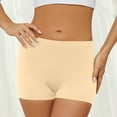 thumbnail image 2 of vigerkar Womens Everyday Shaping Boyshort - Comfortable Core Control Shapewear Underwear - Invisible Under Clothes - No-Show Beige, S, 2 of 5