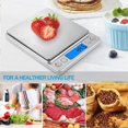 thumbnail image 3 of 3kg/0.1g Accurate Electrical Kitchen Scale,Coffee Scale Food Weight Postal Scales Multifunction Scale Measures in Grams and oz for Cooking Baking, 3 of 5