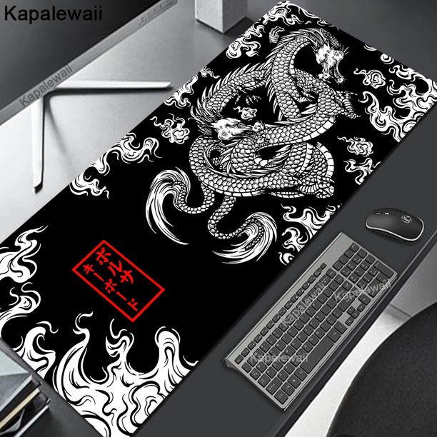 Lrage-alfombrilla de ratón para Gamer, accesorios para Pc, alfombrilla de escritorio de velocidad, alfombrillas de ratón de goma XL LIUWENJING unisex