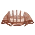 thumbnail image 3 of Gorra de peluca de encaje Jinwen marrón ajustable y transpirable, 3 of 8