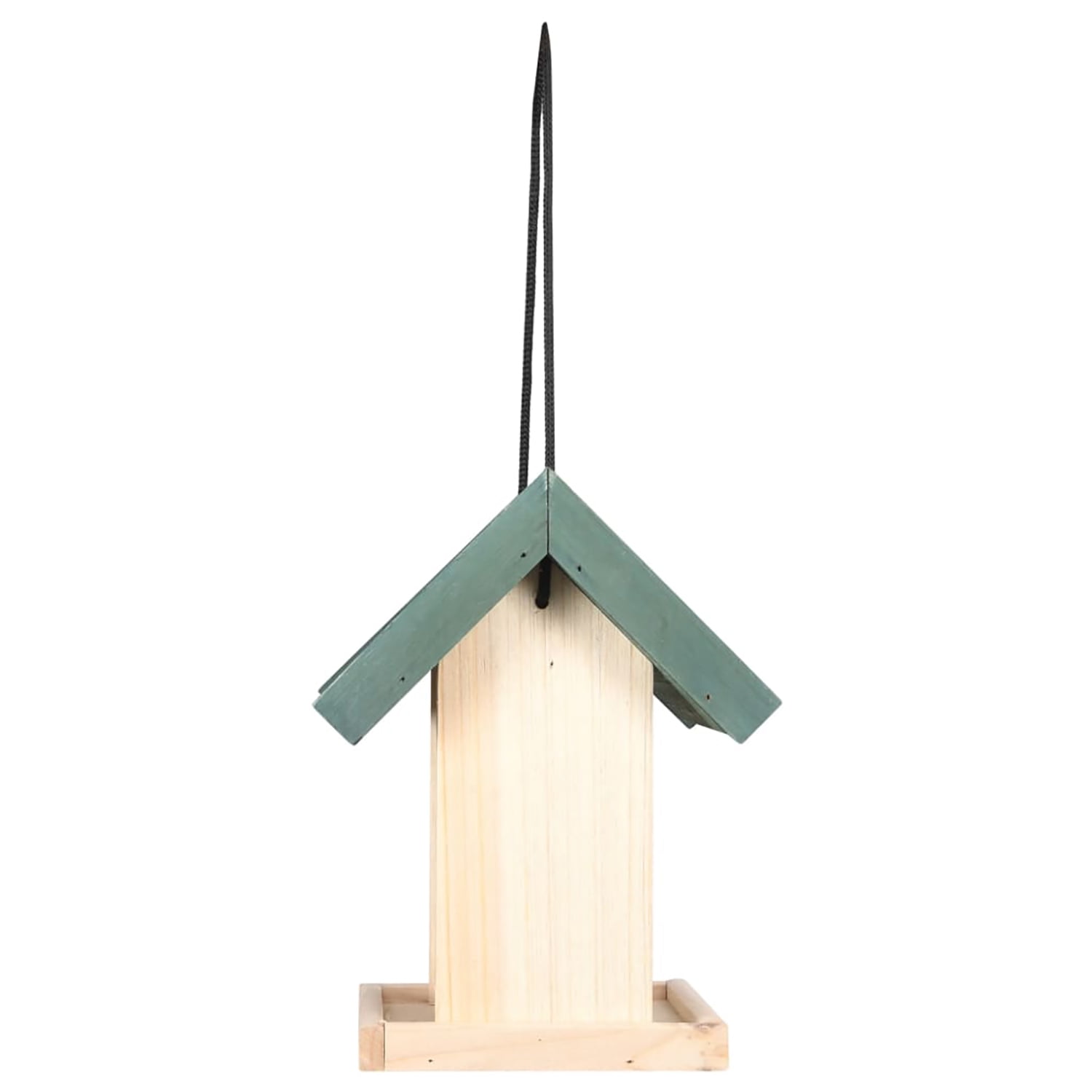 Pefilos 9.8" Bird Feeder House for Outside Hanging, 4 pcs Wooden Birdhouse Bluebird House Feeder Handcrafted Hut, Beige Pefilos 9.8" Bird Feeder House for Outside Hanging, 4 pcs Wooden Birdhouse Bluebird House Feeder Handcrafted Hut, Beige