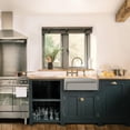 thumbnail image 5 of Glencove 30" Reversible Matte Kitchen Fireclay Sink with  Elegant Beveled Front Apron on one side and a Decorative 2" Lip Plain on Opposite Side, 5 of 7