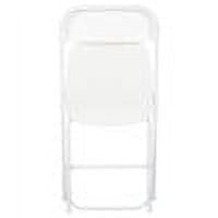 Flash Furniture Hercules Series Plastic Folding Event Chairs for Adults, Set of 10, White