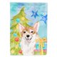 thumbnail image 1 of "Treasures BB9414GF Corgi - Bandera decorativa navideña para jardín, tamaño" Caroline's Treasures BB9414GF, 1 of 1