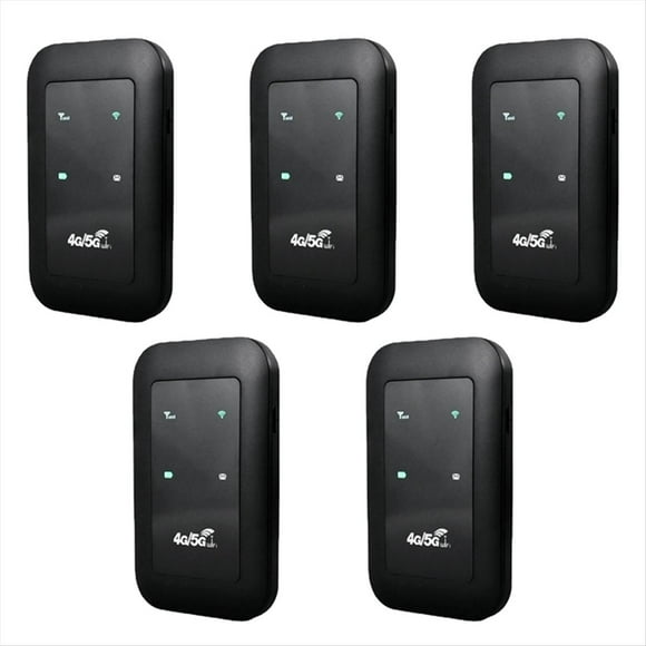 5 Enrutadores MiFi 4G, Repetidores WiFi, Amplificadores de Señal Inalámbricos, Expansores de Red, Módem WiFi para Coche, WiFi Móvil.