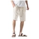 thumbnail image 3 of WILLBEST Pantalones Cortos Deportivos para Hombre, Sistema de Verano, Versátiles, Casuales, Ligeros, Transpirables, Sueltos, Almacenables, Cinco Pantalones (Incluye Bolsa de Almacenamiento)., 3 of 3