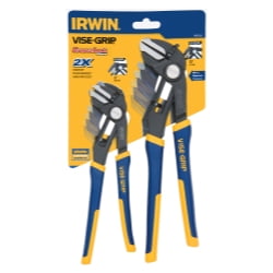 - Irwin Tools VISE-GRIP Groovelock Pliers, Straight Jaw 8 & 10 in, 1802532