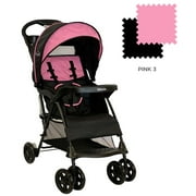 Kolcraft Cloud Sport Lightweight Travel-Friendly Stroller, Girl