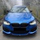 thumbnail image 5 of Car Glossy Black Headlights Eyebrows Eyelids Cover Eyelash Head Light Lamp Stickers for- 1 Series F, 5 of 5