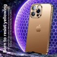 thumbnail image 4 of SULADA For iPhone 16 Pro Max Case Electroplated AG Matte Anti-Fingerprint TPU Phone Cover - Black, 4 of 5