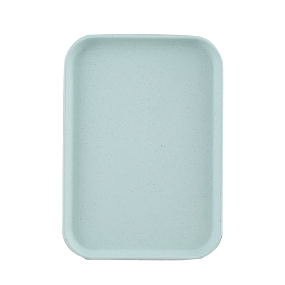 BANDEJA DE COCINA SIRVIVIO BANDEJA DE TRIGO DE TRIGO RECTANGULAR ESTILO NÓRDICO DE TÉ DE TÉ DE FRUTA DE