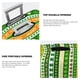 thumbnail image 3 of Balery St. Patrick's day in green colors Funda de equipaje, fundas para maletas, elástica, lavable, protector de maletas, compatible con maletas de 18 a 32 pulgadas-X-Large, 3 of 7