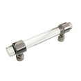 thumbnail image 1 of Tirador de armario de cocina chapado en cobre Chrome 120mm, 1 of 6