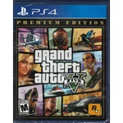 Grand Theft Auto V Premium Online Edition PS4 (Brand New Factory Sealed