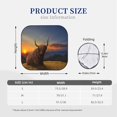 thumbnail image 6 of Goofa Yak Pattern 2 Piece Car Windshield Sun Shade Foldable | Front Windshield Shade for Sun, Heat and UV Rays | Sunshade for Car Front Window-, 6 of 7
