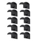 thumbnail image 3 of Ganchos adhesivos para sombreros 10 para pared (paquete) - Percheros para gorras de béisbol color negro, 3 of 5