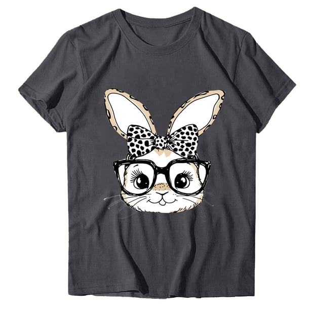Camisetas de Manga Larga de Mujer de Moda Casual Impreso Cuello Redondo para Navidad, Fiesta Y Ocio