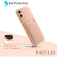 thumbnail image 5 of Wallet Case for iPhone 11 (6.1 inch), Card Holder Camera Protection Cover for iPhone 11 + Screen Protector, Soft Slim Card Slot Case Compatible with iPhone 11 Phone Case -Pink, 5 of 13