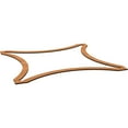 thumbnail image 6 of 23 3/8"W x 23 3/8"H x 3/8"T Extra Large Lilley Decorative Fretwork Wood Ceiling Panels, Cherry, 6 of 10