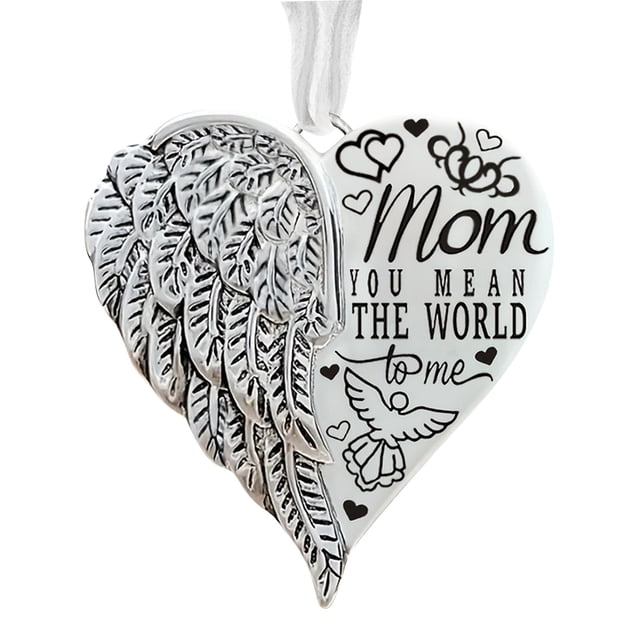 Wing Heart Shaped Pendant Fashion Jewelry Accessory for Personality Charm and Unique Style Statement